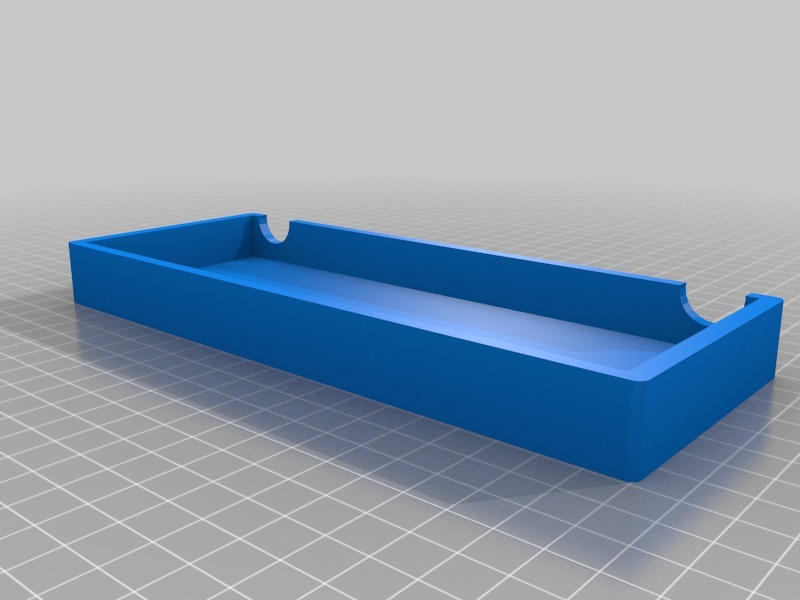 DNA复合凝胶电泳盒和托盘3D打印模型