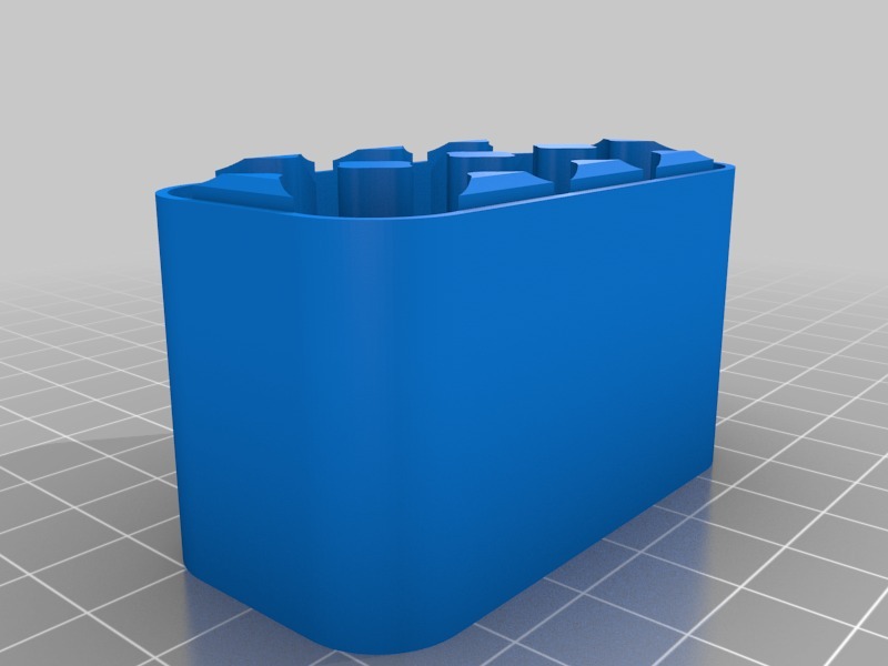 电池固定盒3D打印模型