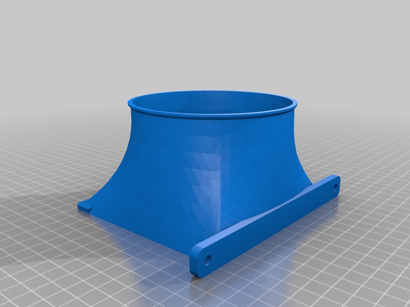 通风管连接3D打印模型