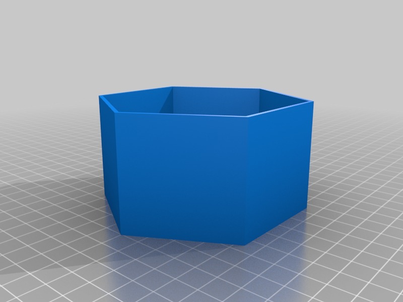 简单的嵌套零件箱3D打印模型