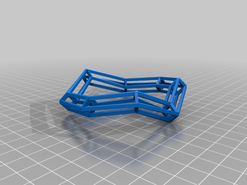 开放式手镯3D打印模型