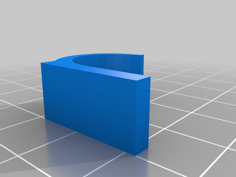 冰箱白板上的笔支架3D打印模型