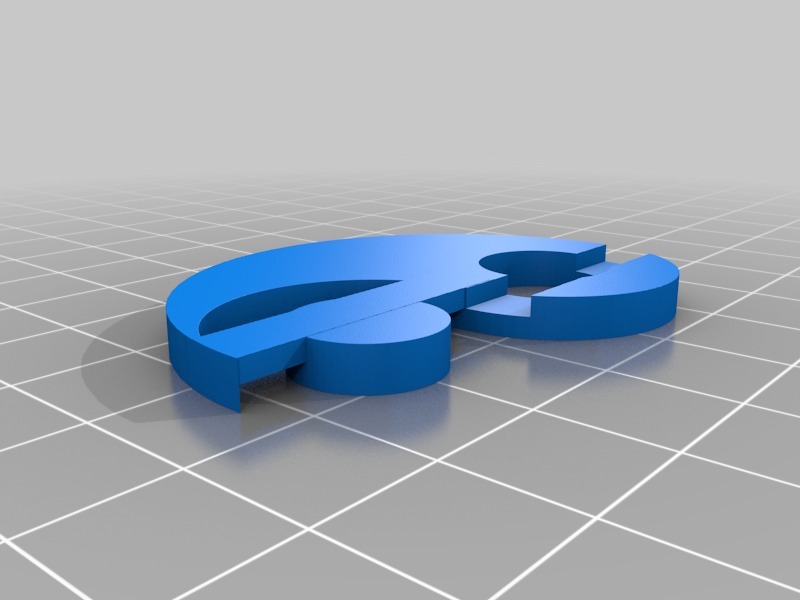 阴阳-可活动3D打印模型
