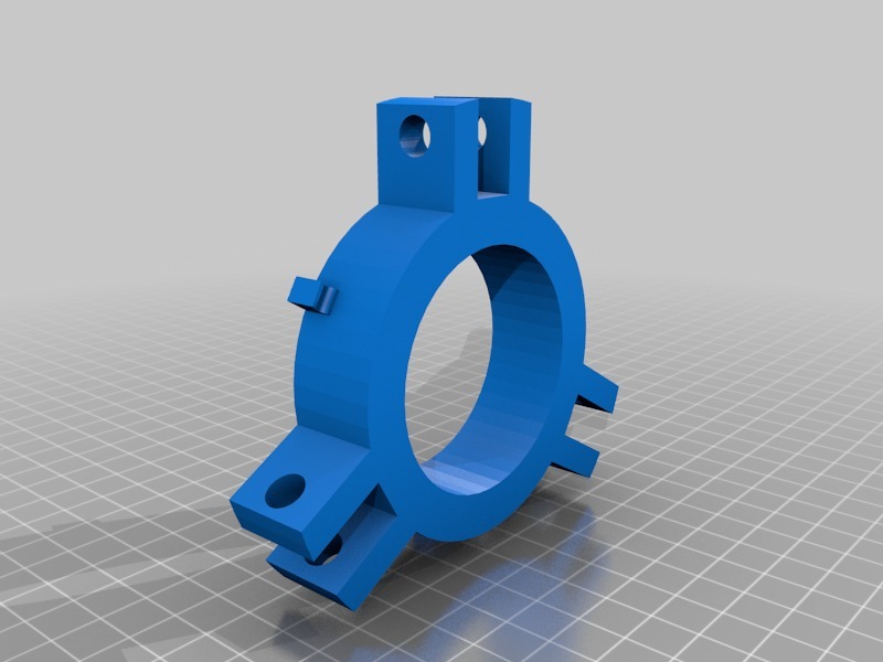 自调整灯丝支架3D打印模型