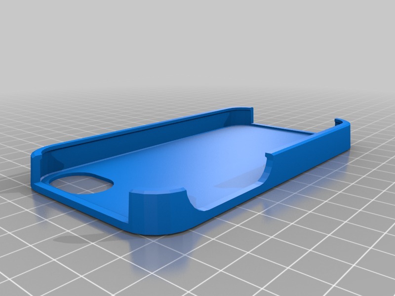 真空ipone手机壳3D打印模型