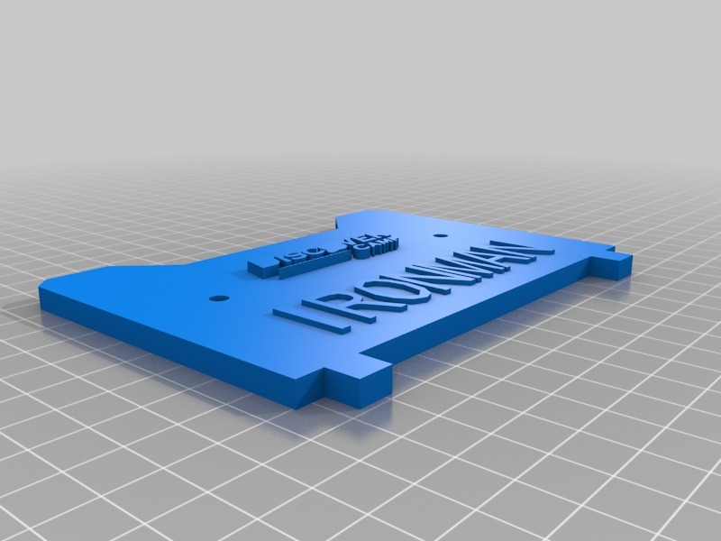 信号板 Ironman3D打印模型