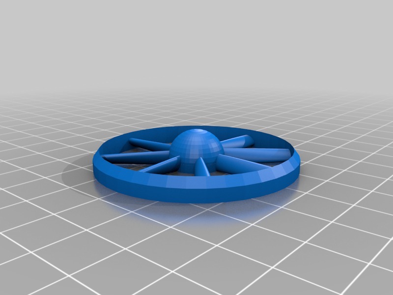 改进的参数螺旋桨3D打印模型
