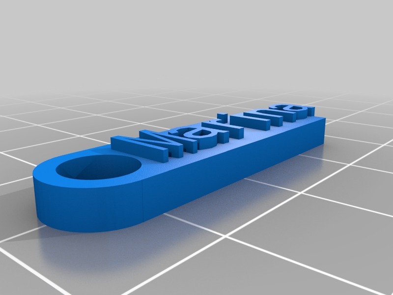 钥匙扣 Marina3D打印模型