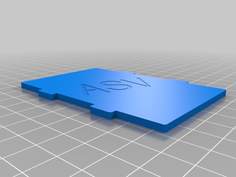 盖板3D打印模型