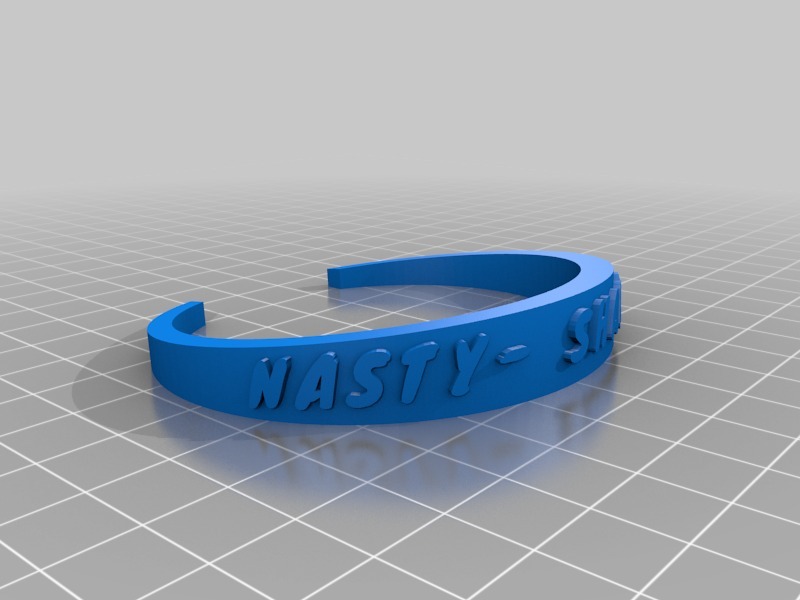 手镯 NASTY SHAREBOT3D打印模型