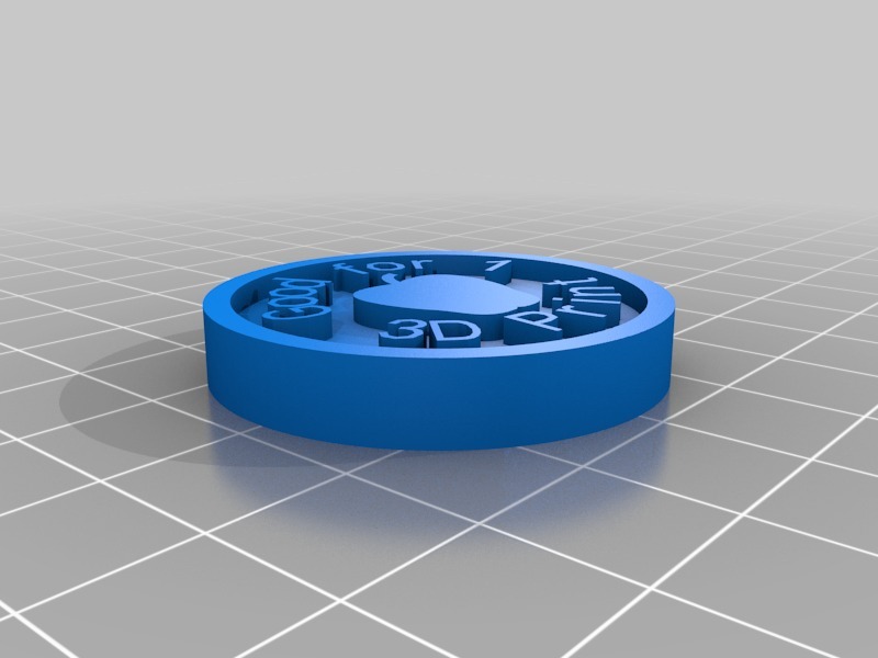 硬币 Good for 1 Print 3D打印模型
