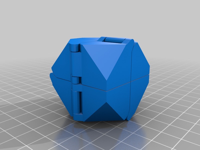 折叠立方体3D打印模型
