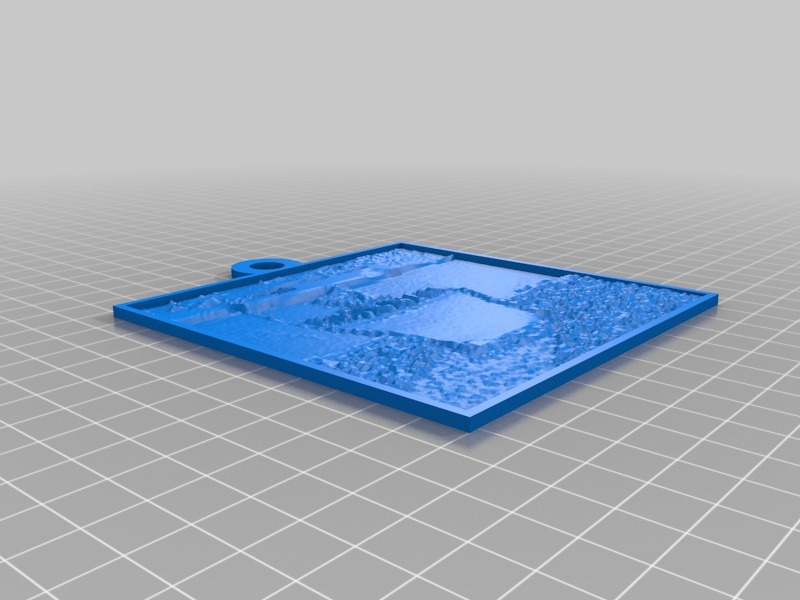 浮雕板3D打印模型