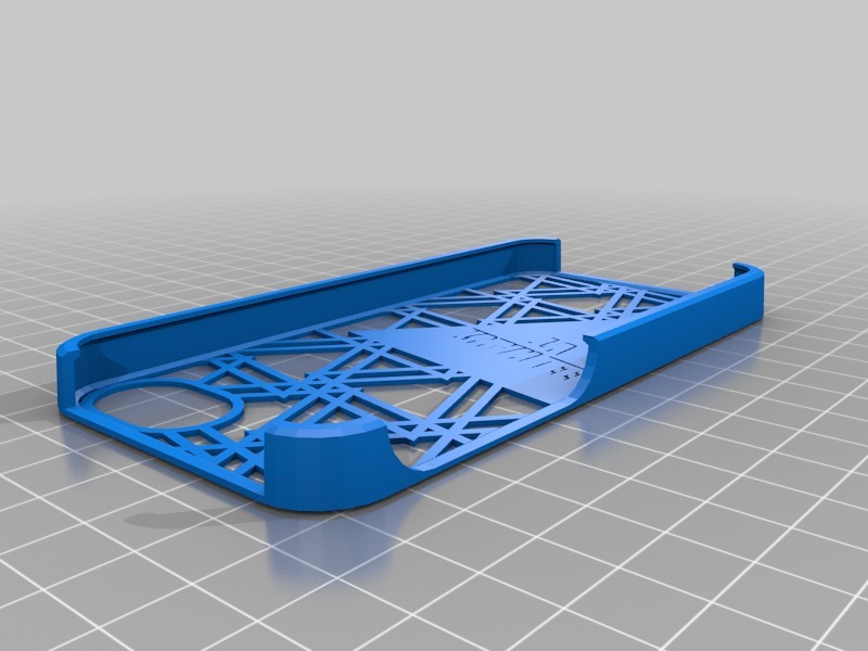 ipone5手机壳3D打印模型