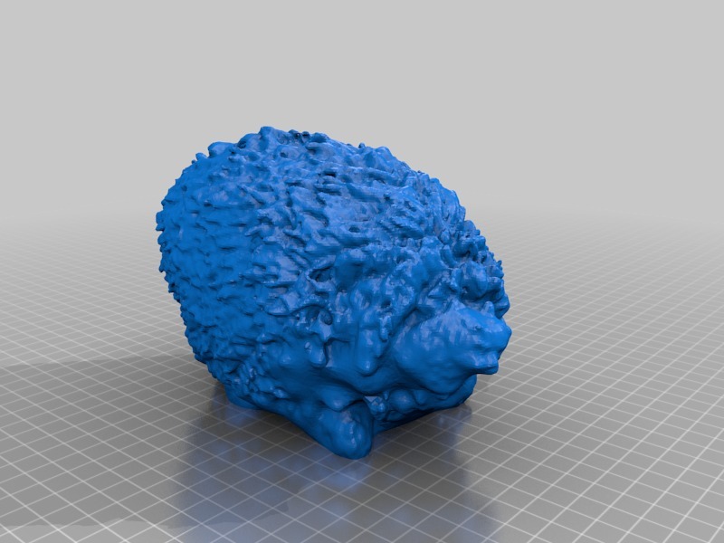 刺猬3D打印模型