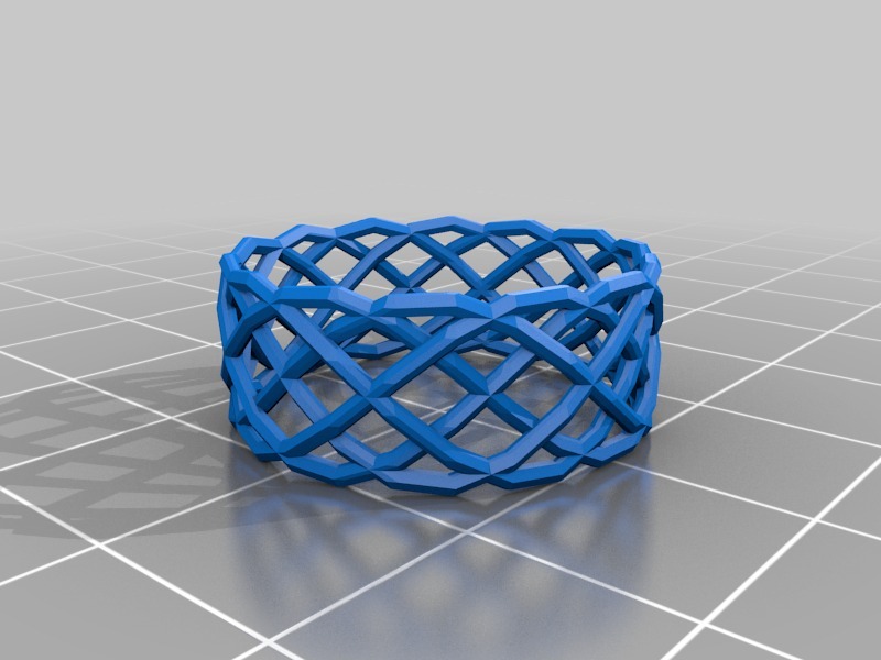 定制的戒指/手链/皇冠3D打印模型