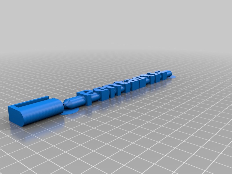 写字笔3D打印模型