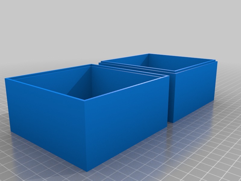 包装盒3D打印模型