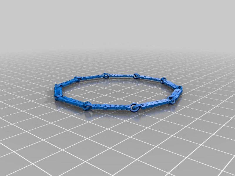 手链3D打印模型