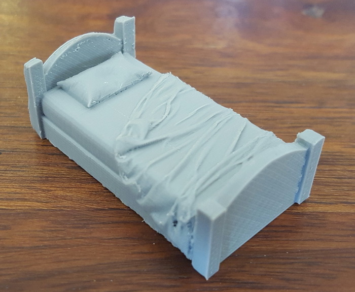 小床3D打印模型