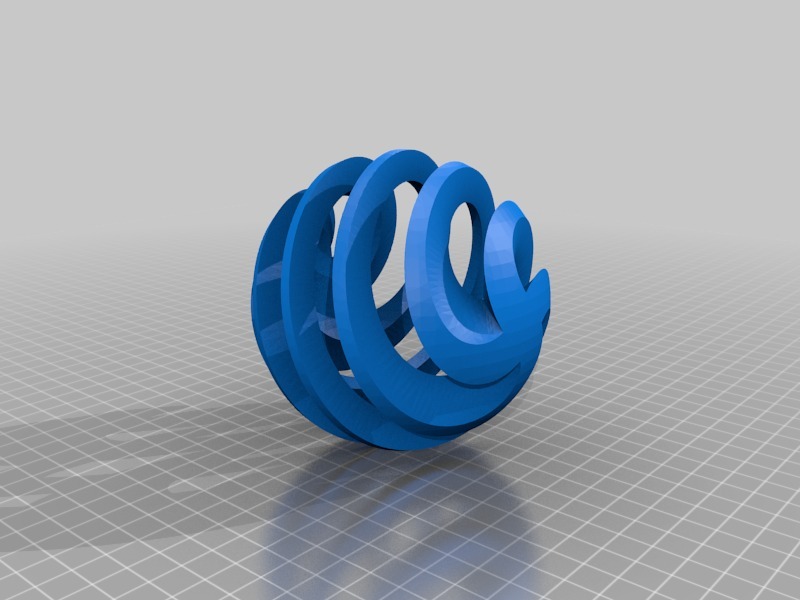 装饰球3D打印模型