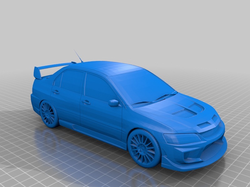 汽车3D打印模型