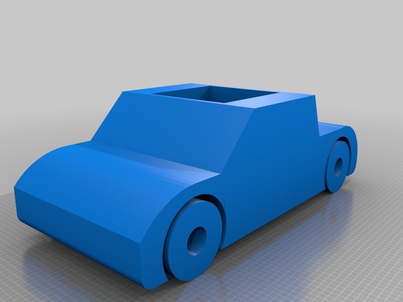 乐高汽车3D打印模型