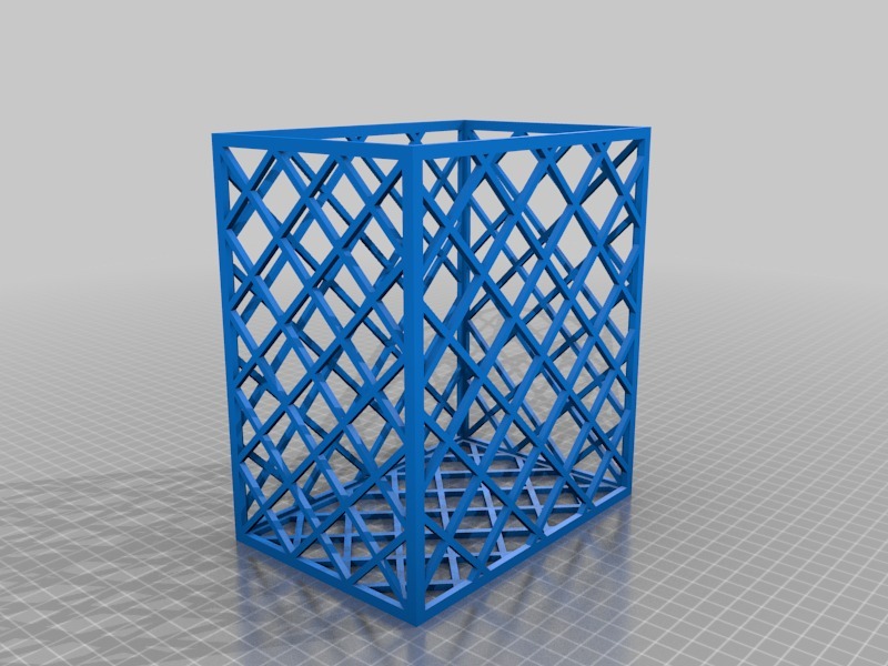 存储盒3D打印模型