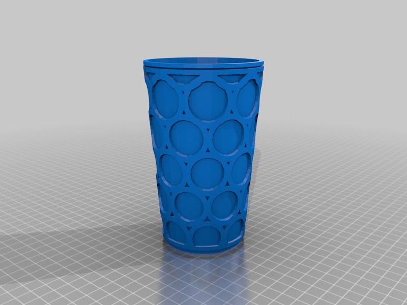 我定制的咖啡和茶杯的定制套3D打印模型