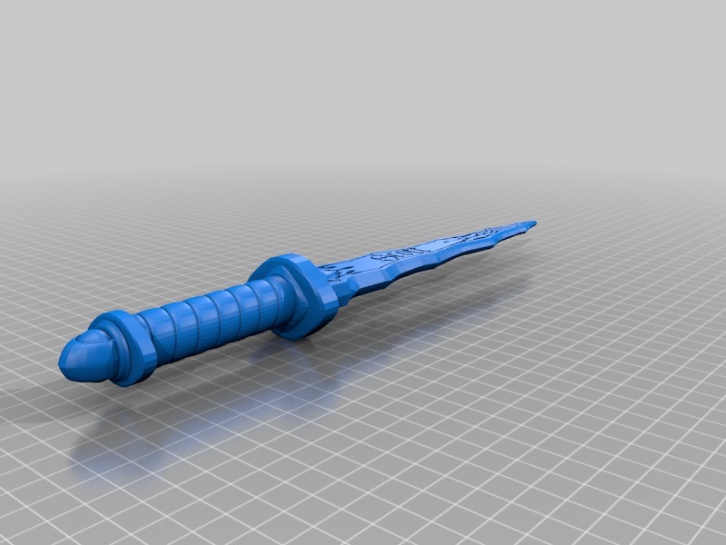 史葛的匕首3D打印模型