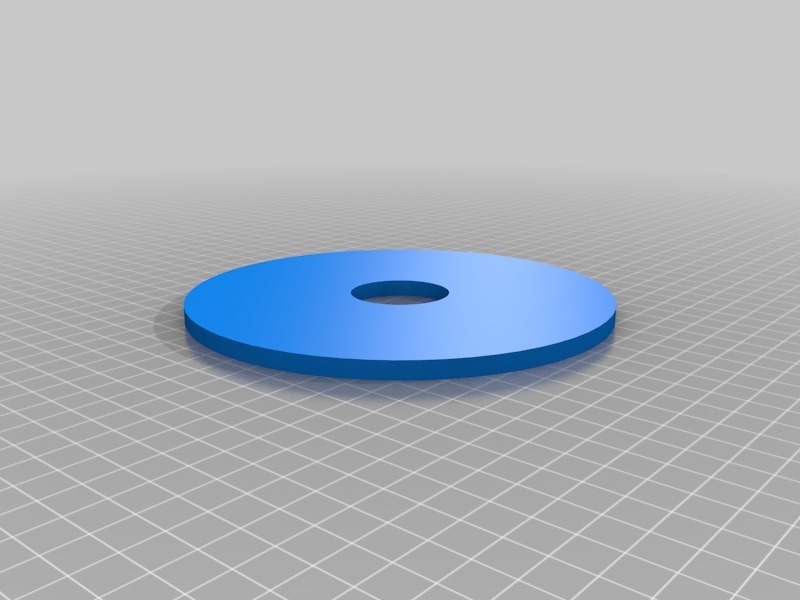 圆垫圈3D打印模型