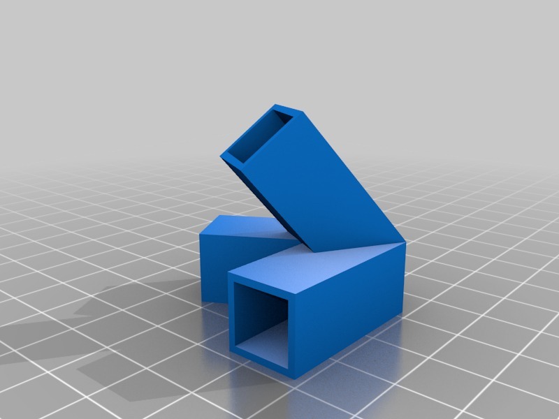 金字塔连接器3D打印模型