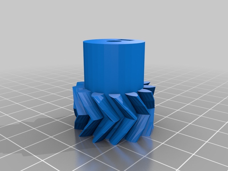 小齿轮3D打印模型