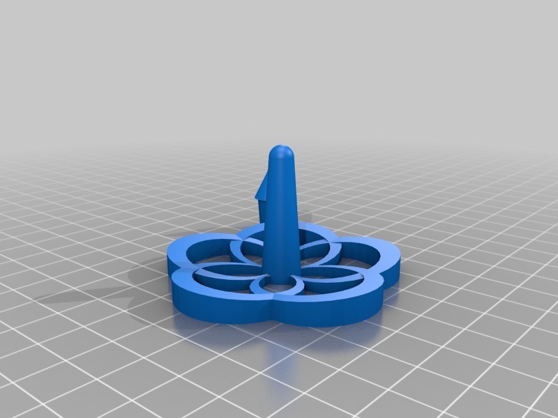我的定制EverSpin的陀螺3D打印模型