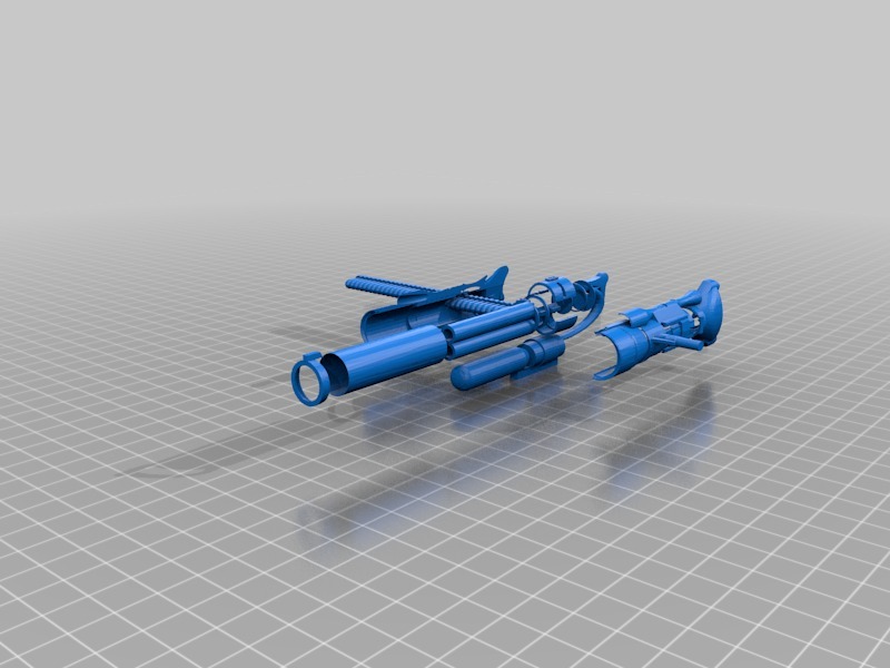 动力榴弹机枪模型3D打印模型