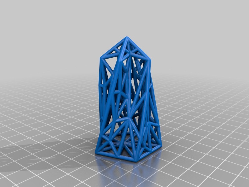 五棱锥3D打印模型