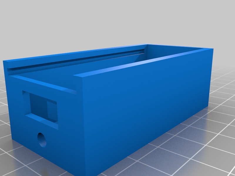 9V电池盒模型3D打印模型