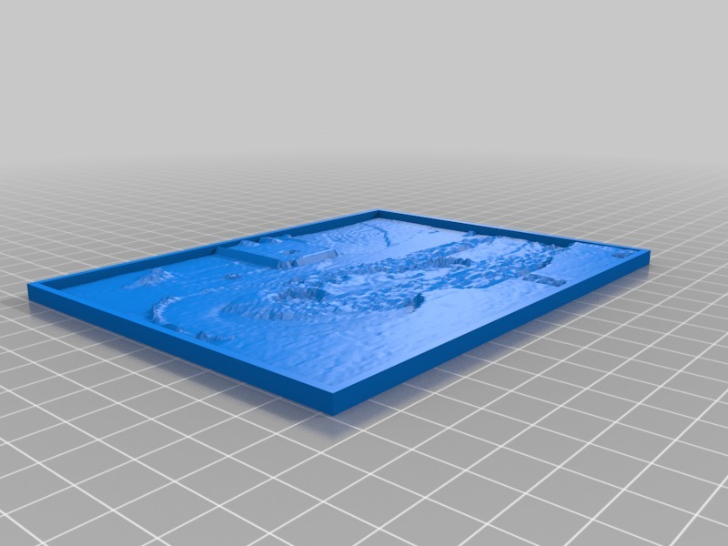 岩性窗格模型3D打印模型