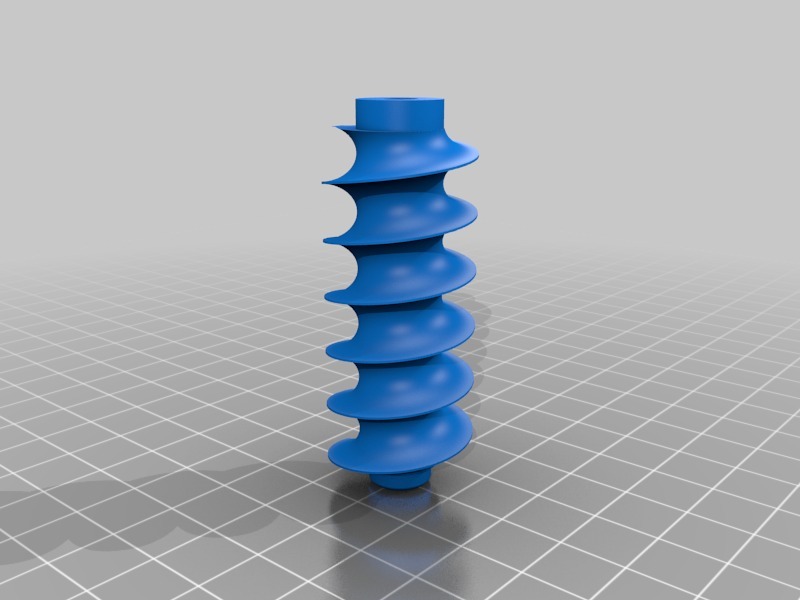 蠕虫挤出机3D打印模型