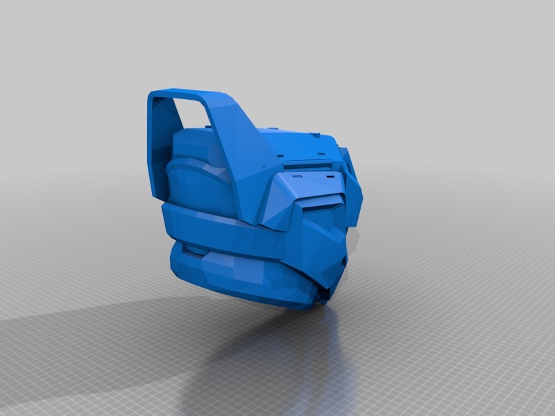 命运的盔甲模型3D打印模型