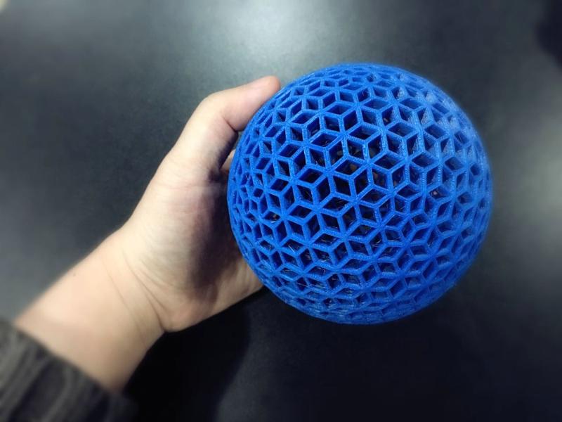 楞格球3D打印模型