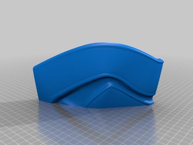 法斯马队长头盔3D打印模型