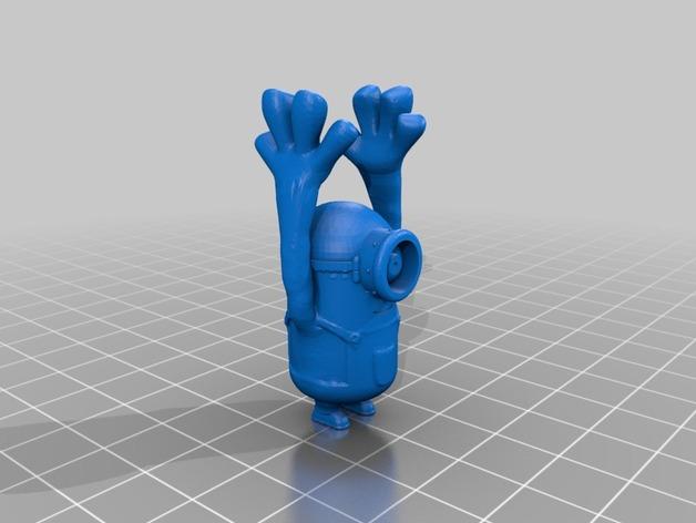 小黄人-投降款3D打印模型