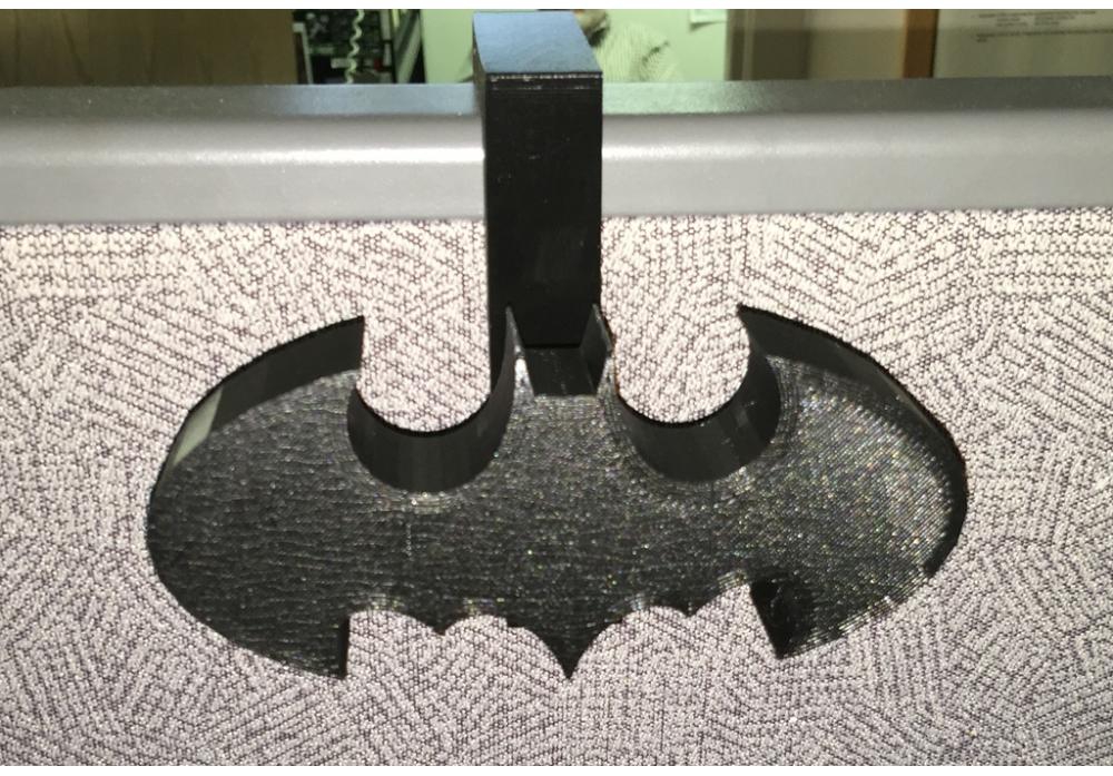 蝙蝠侠门上挂钩3D打印模型