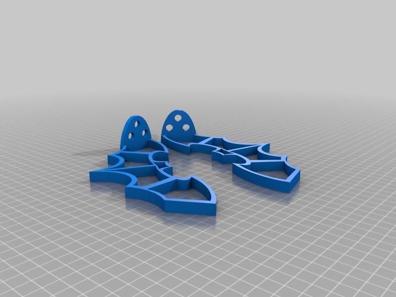 蝙蝠侠版卷轴固定器3D打印模型