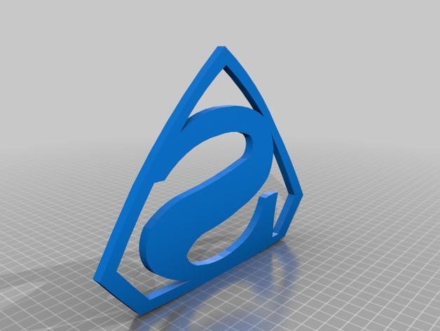 超人LOGO合集3D打印模型