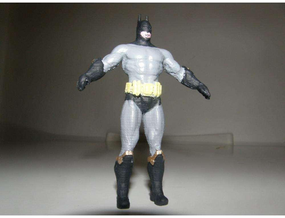 蝙蝠侠手办3D打印模型