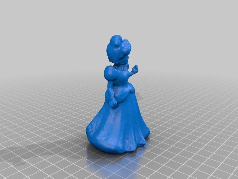 灰姑娘3D打印模型
