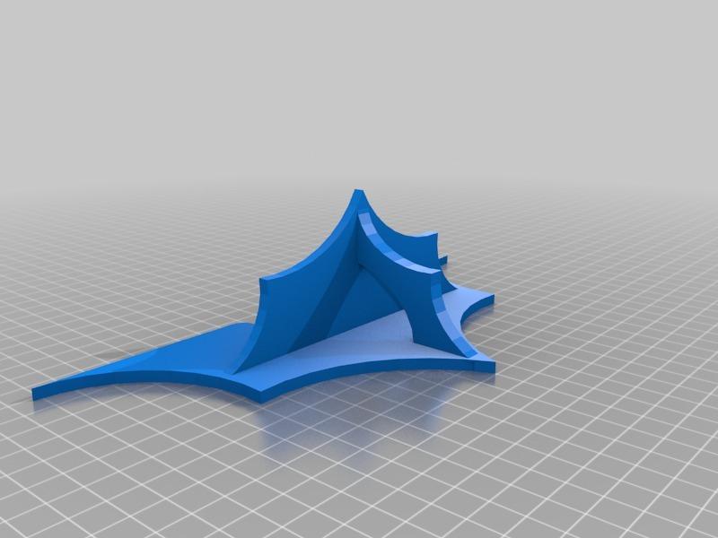 蝙蝠侠置物板3D打印模型
