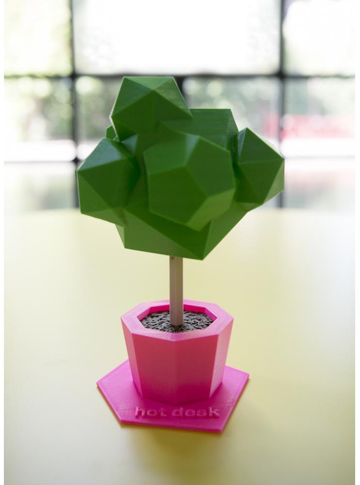 小盆栽3D打印模型